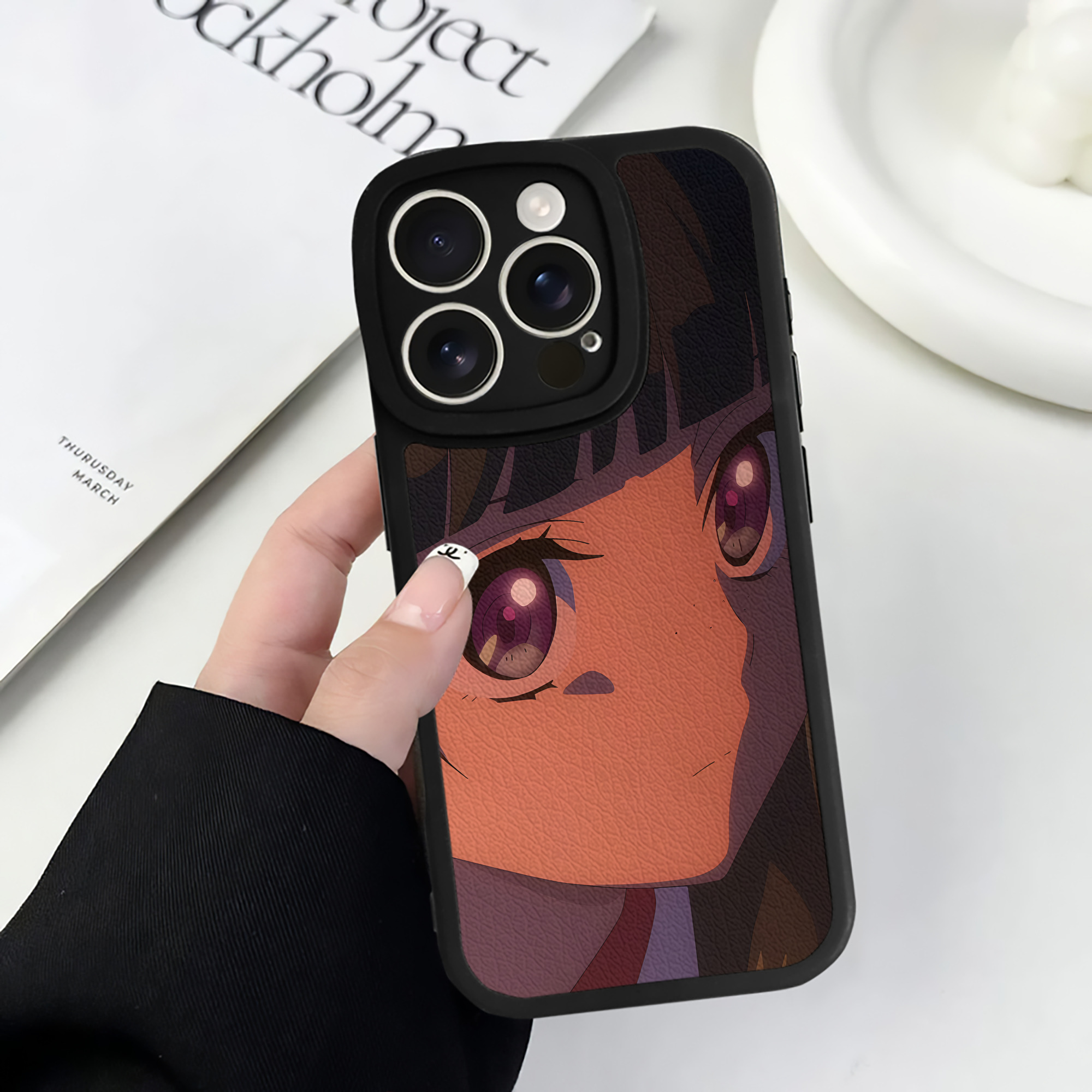 薬屋のひとりごと The Apothecary Diaries 【iPhone 16シリーズ対応】シリコンスマホケース（レザー調） 材質：シリコン